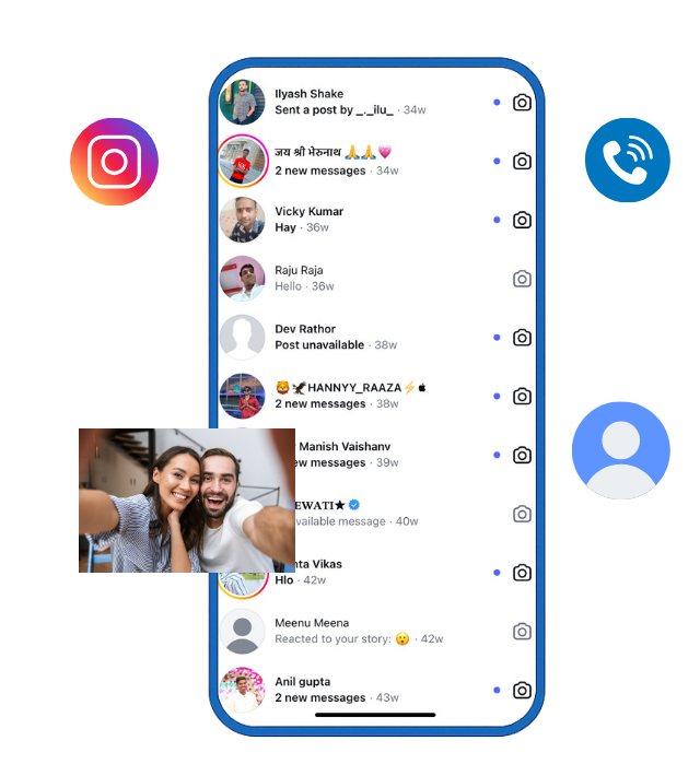 WhatsApp Tracker App Screenshot